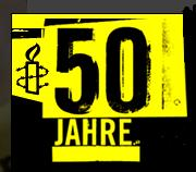 50 Jahre Amnesty Logo