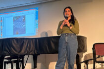 Mariam Claren auf der Bühne